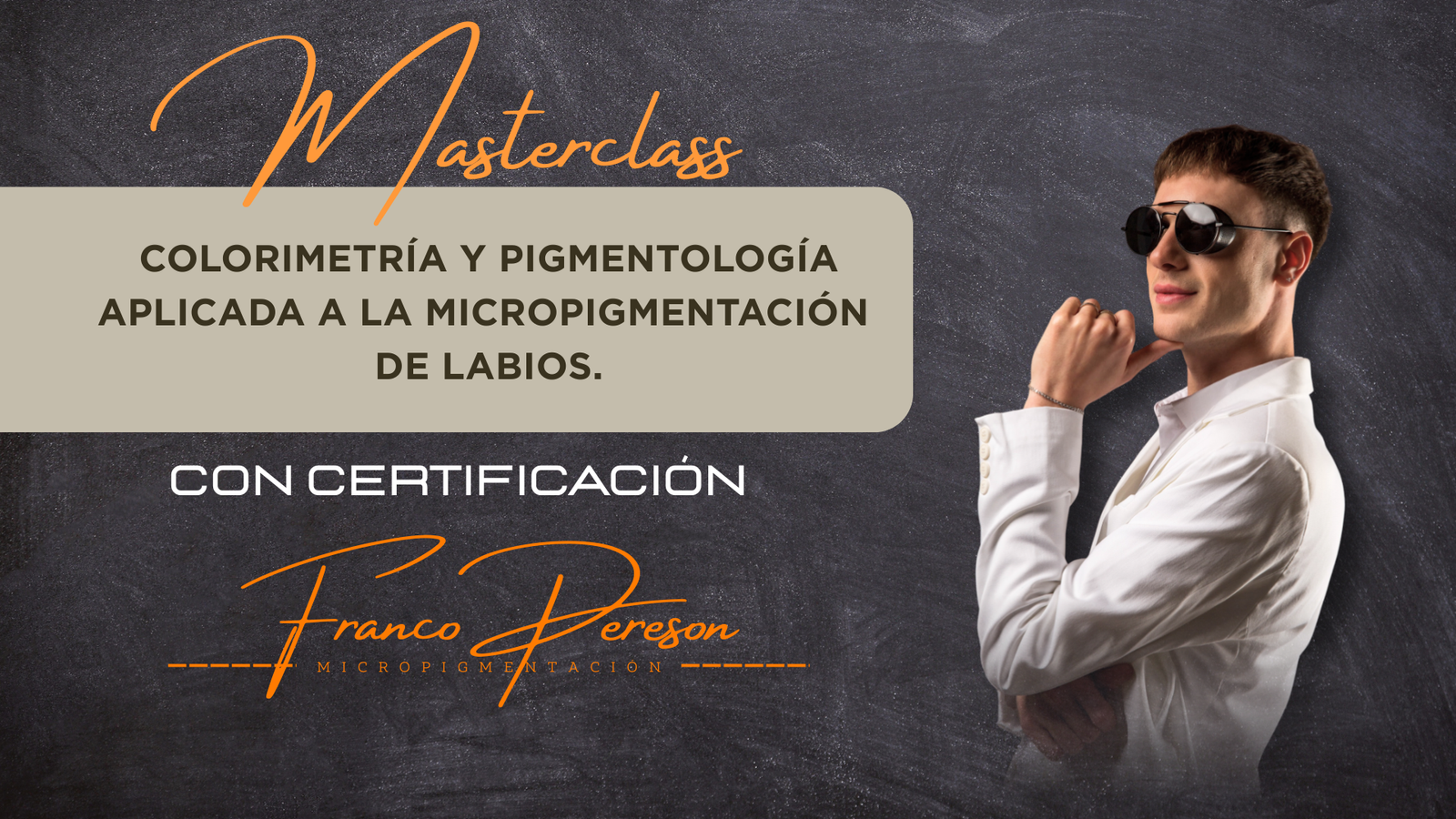 Masterclass pigmentología y colorimetría para LABIOS con certificación